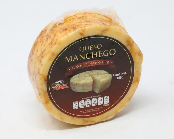 Chilchota Queso Manchego Con Chipotle 400 G