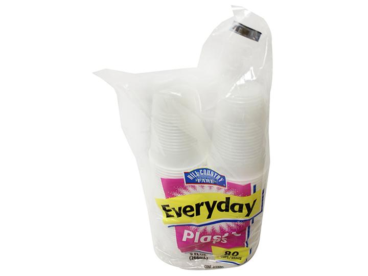 Hcf Everyday Vaso Transparente 9 Oz 80 Pz