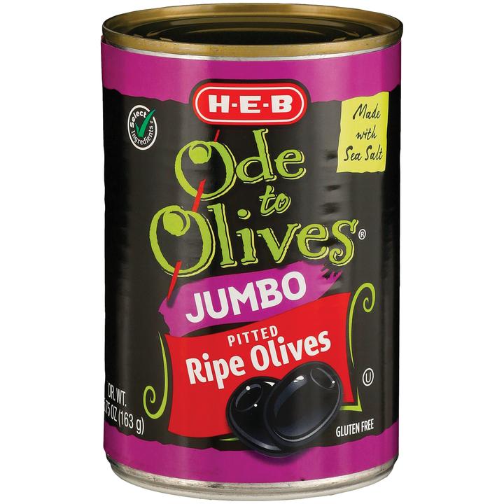 Aceitunas Negras S/Hueso En Lata 163 G