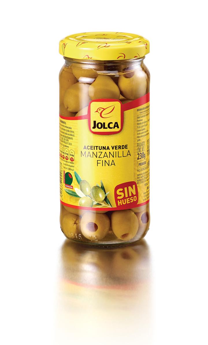 Jolca Aceitunas Manzanilla Deshuesadas 230 G