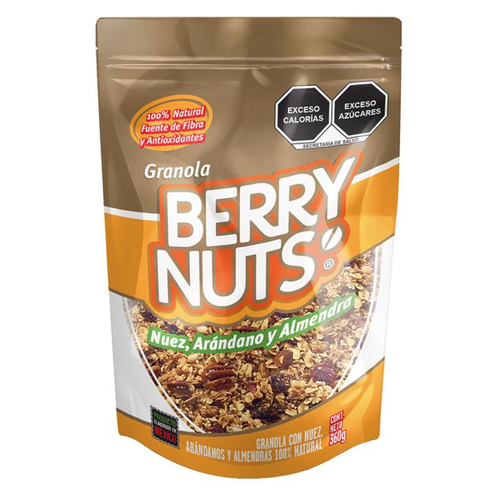 Ganola Nuez, Almendra Y Arandano 360 G