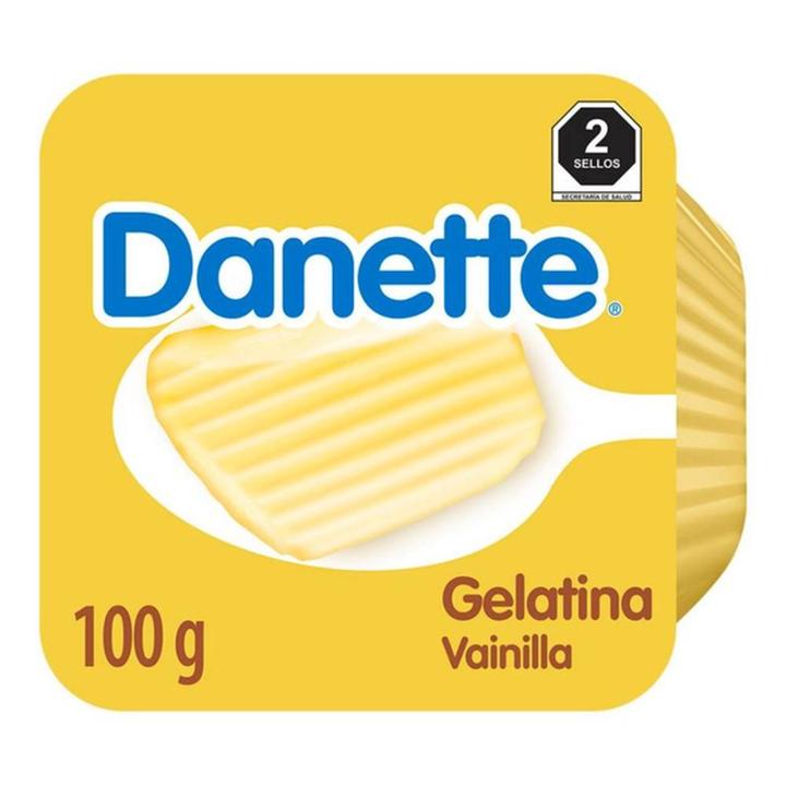 Gelatina Danette Sabor Vainilla 100 G