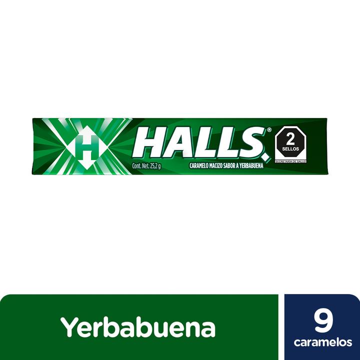 Halls Pastillas Yerbabuena 25.2g 32 G