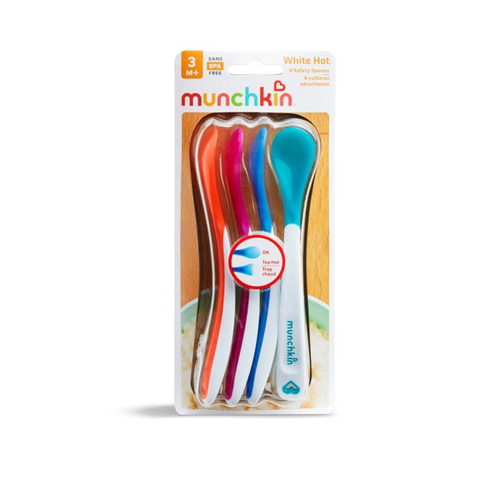 Cucharas De Seguridad White Hot 4 Pz