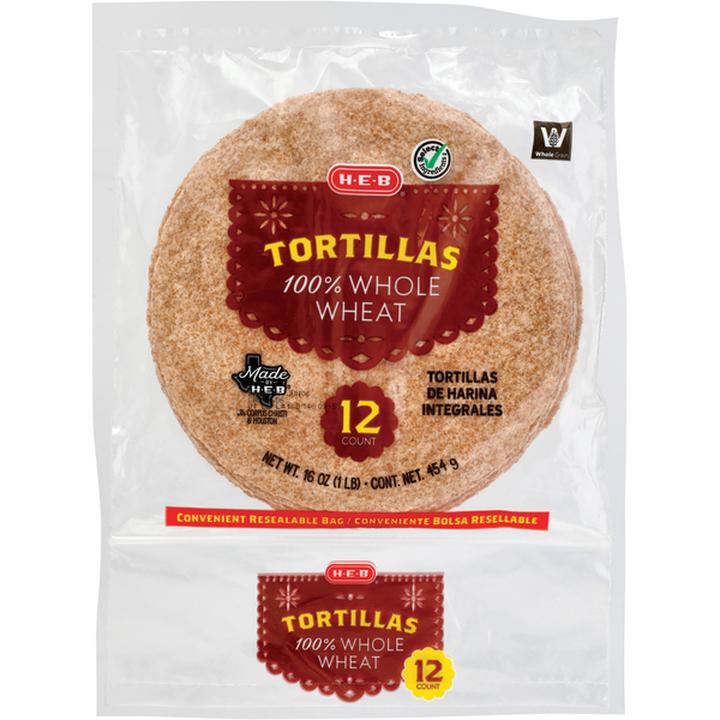 Tortillas De Trigo 12 Pz