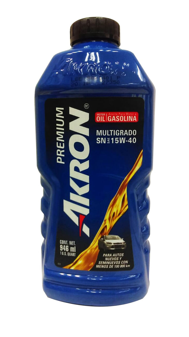 Aceite Multigrado Para Motores A Gasolina Premiu 1 Pz
