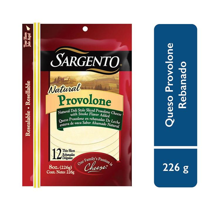 Sargento Queso Provolone Rebanado 226 G