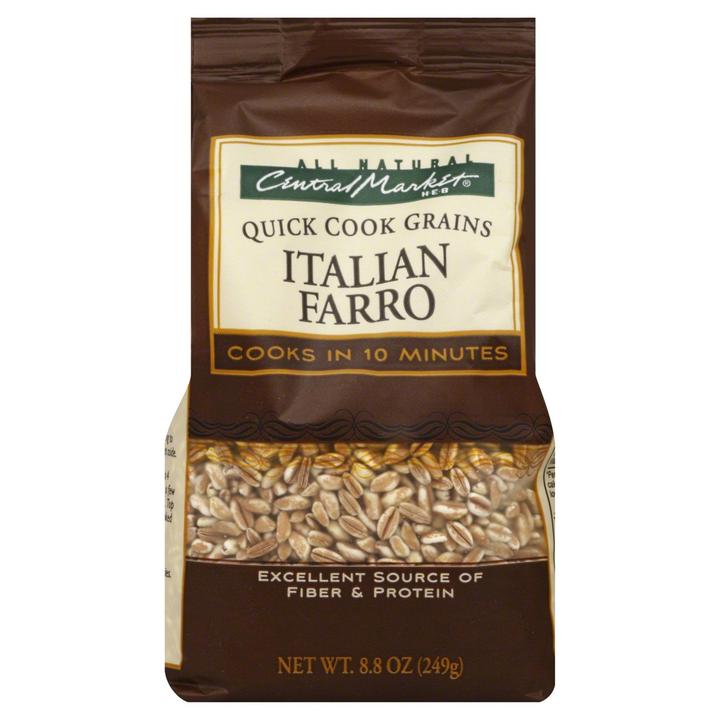 Central Market Farro Italiano Precocido 249 G