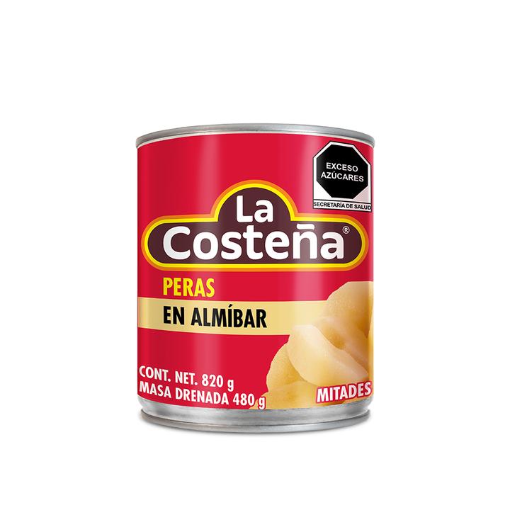 La Costeña Pera En Mitades En Almíbar 820 G