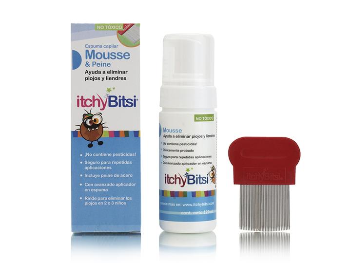 Itchybitsi Mousse Capilar 120ml & Peine 2 Pz