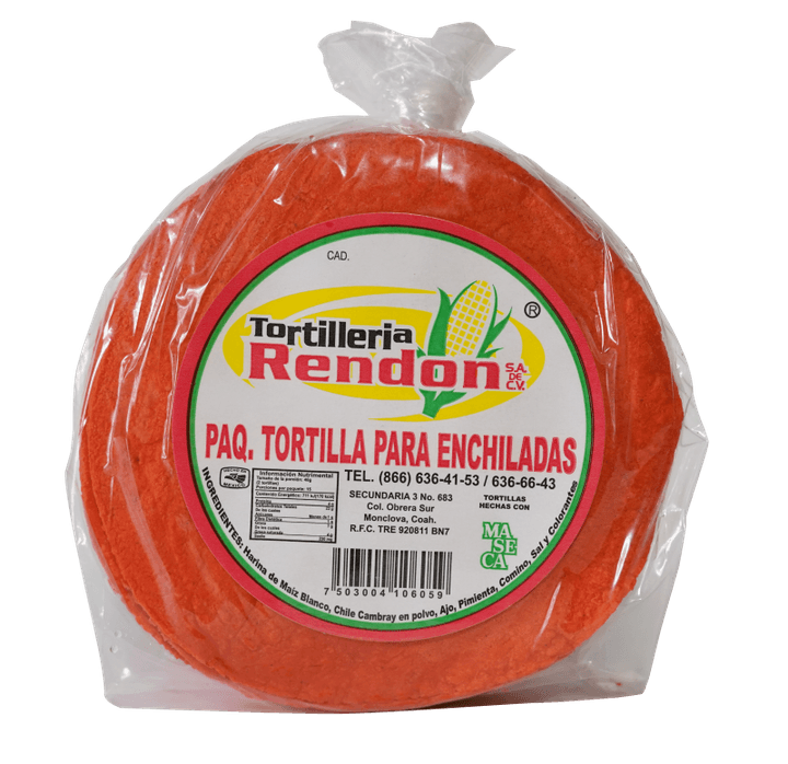 Rendon Tortillas Enchilada 700 G