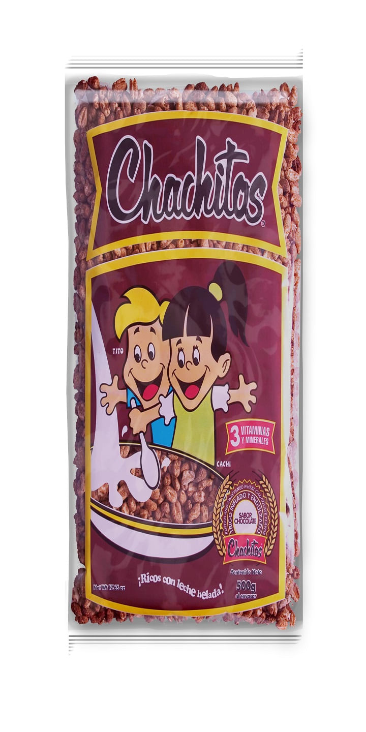 Chachitos Cereal Sabor Chocolate 500 G