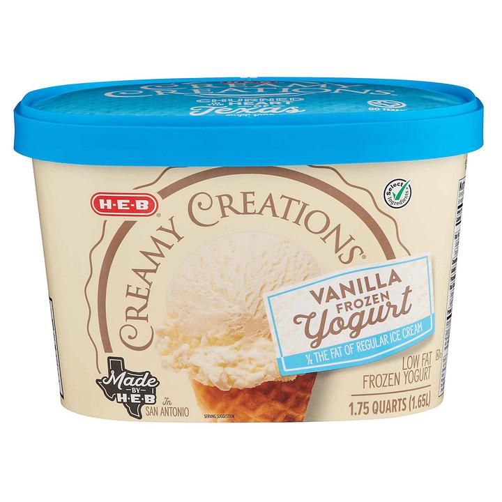 Churn Style Helado Sabor Vainilla Yogurt 1.65 L