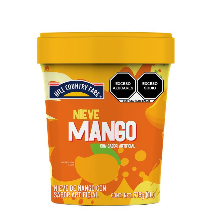 Hcf Helado Nieve De Mango 1 L