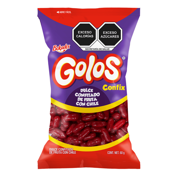 Bokados Golos Confix Fruta Con Chile Pulpa Bolsa 65 G