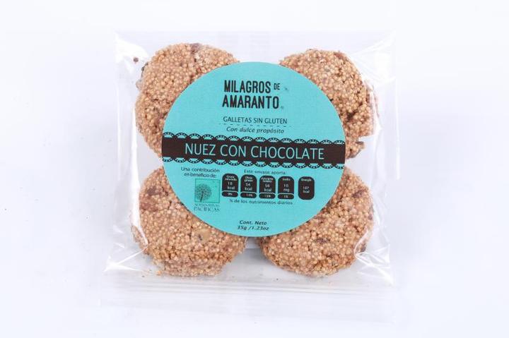 Galleta Amaranto Nuez Y Chocolate 35 G