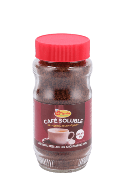 Café Soluble Con Azúcar Caramelizada 50 G