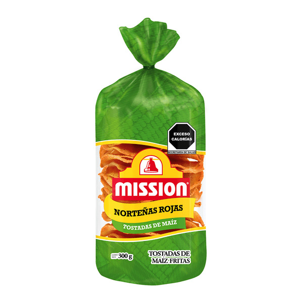 Mission Tostada Frita Norteña Roja 300 G
