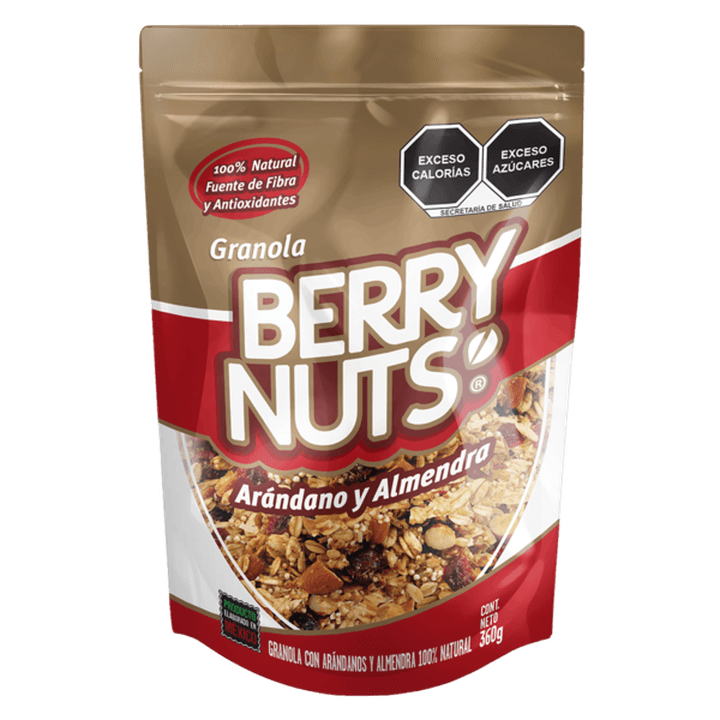 Berry Nuts Granola Arandano Y Almendra 360 G