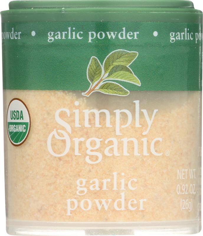 Especias Ajo Organico En Polvo 26 G