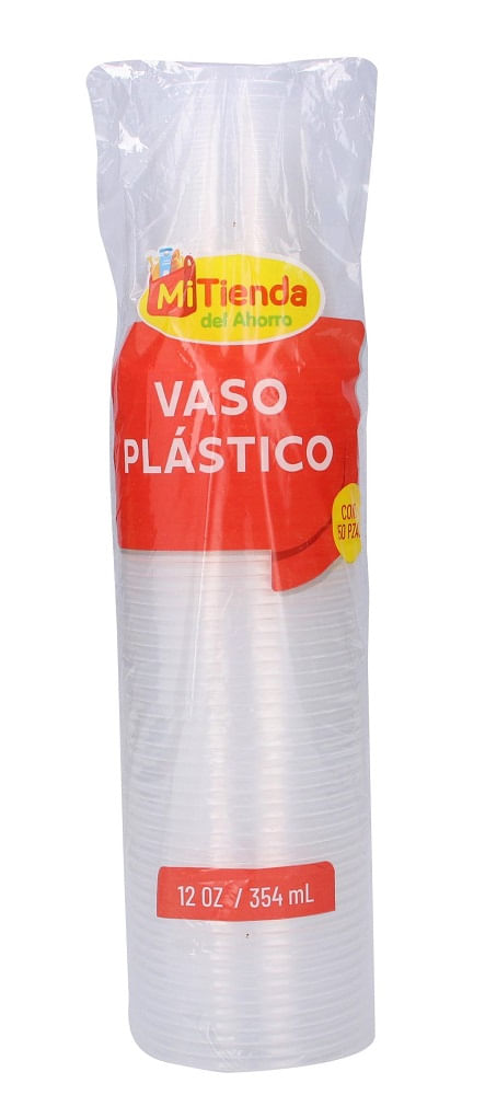 Vasos Desechables 12oz Plastico 50 Pz