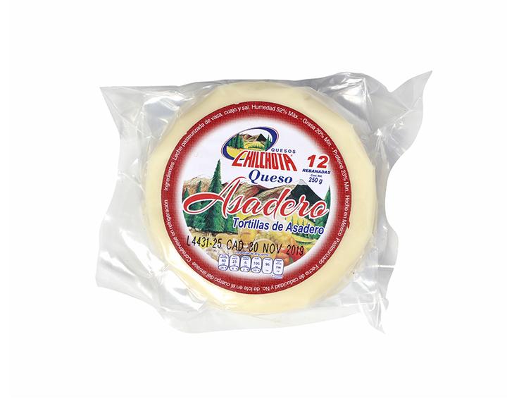 Chilchota Queso Asadero En Tortillas 250 G