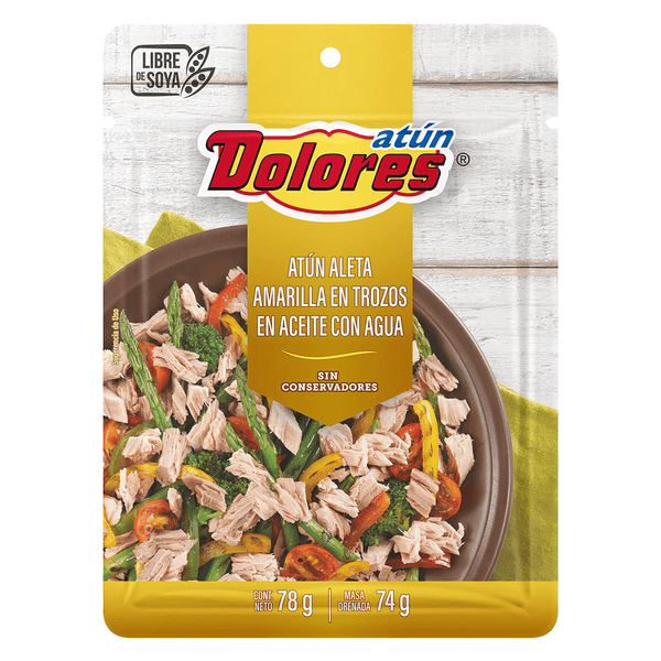 Atún Dolores En Aceite Sobre 78 G
