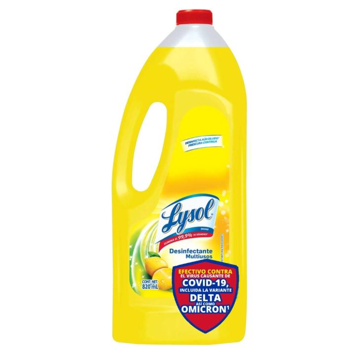 Lysol Limpiador Multiusos Pure Citrus 820 Ml