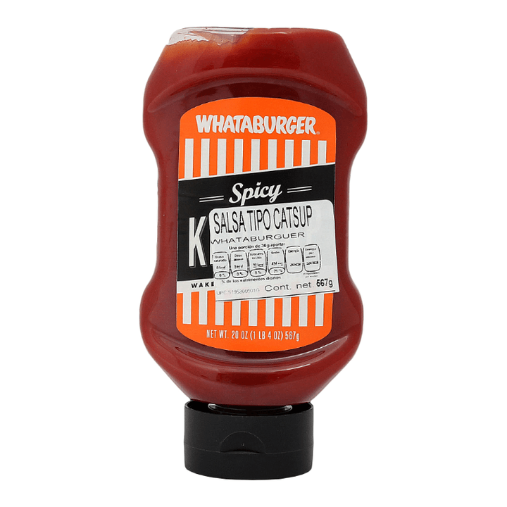 Whataburger Catsup Picante 567 G