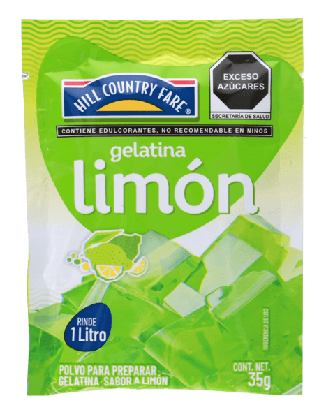 Hcf Gelatina En Polvo Limon 35 G