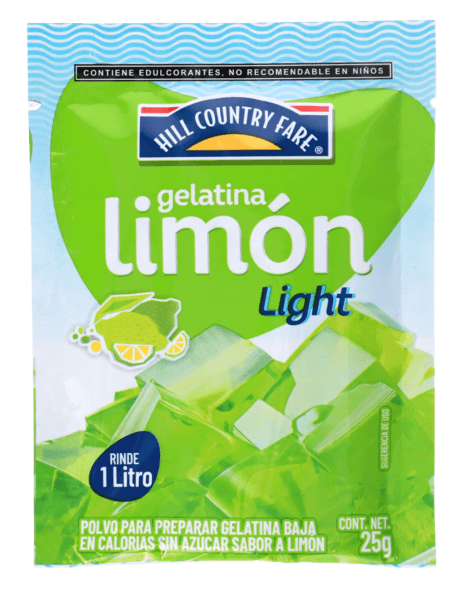 Hcf Gelatina En Polvo Light Limón 25 G