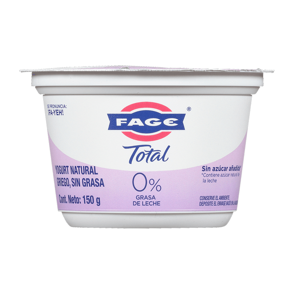 Fage Yogurt Griego Total 0% Natural 150 G