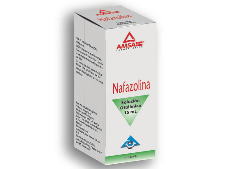 Amsa Nafazolina Solución En Gotas 15 Ml
