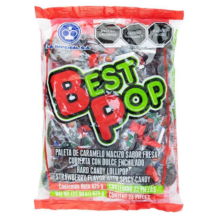 Paleta De Caramelo Best Pop 1 Pz