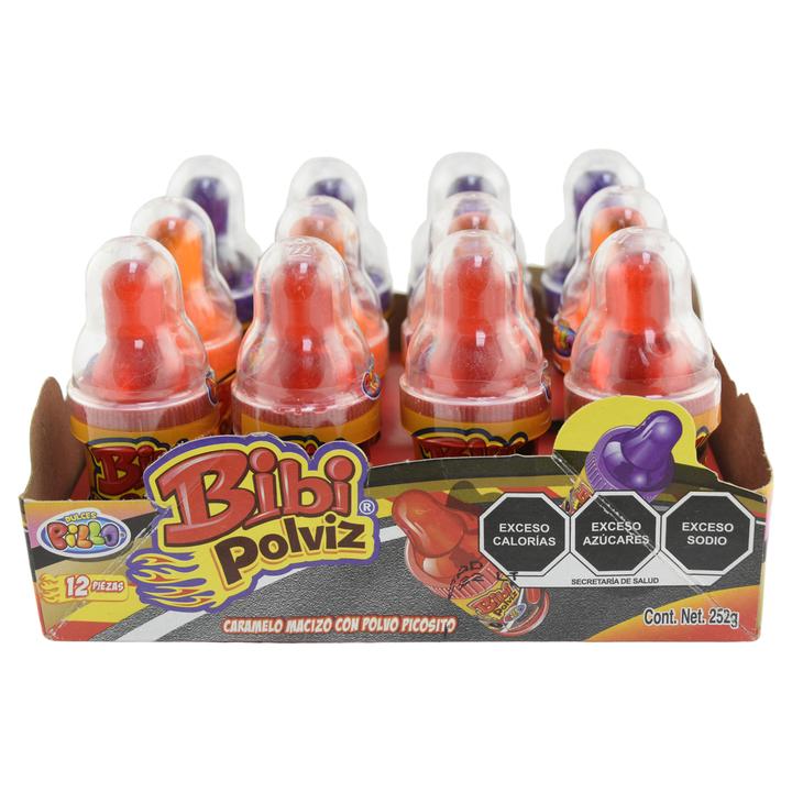 Caramelo Macizo Bibi Polviz 1 Pz