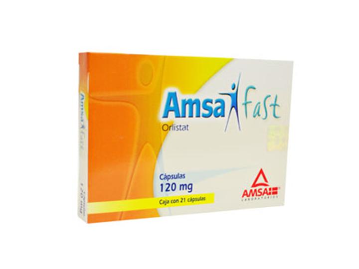 Fast 120 Mg 21 Capsulas Orlistat Gen 21 Pz