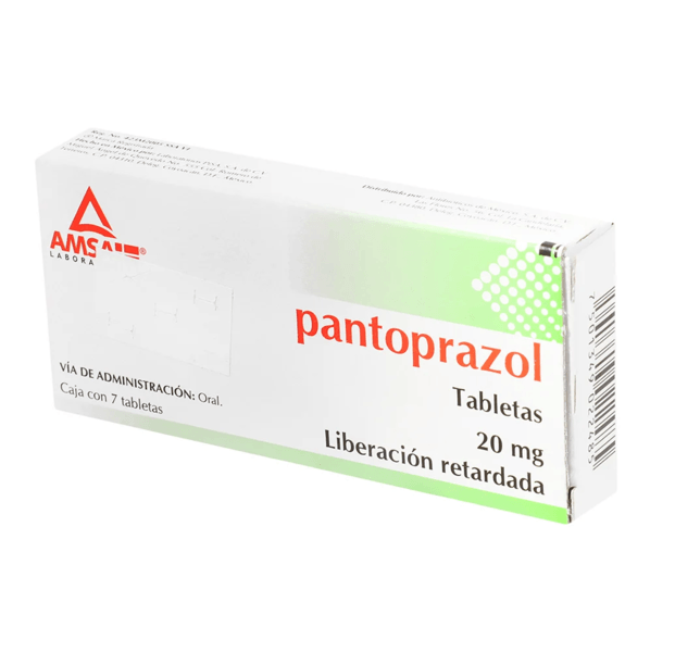 Pantoprazol 20 Mg 7 Tabletas Gen 7 Pz