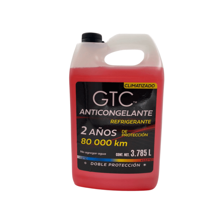 Gtc Anticongelante Refrigerante Listo Para Usar No R 3.78 L