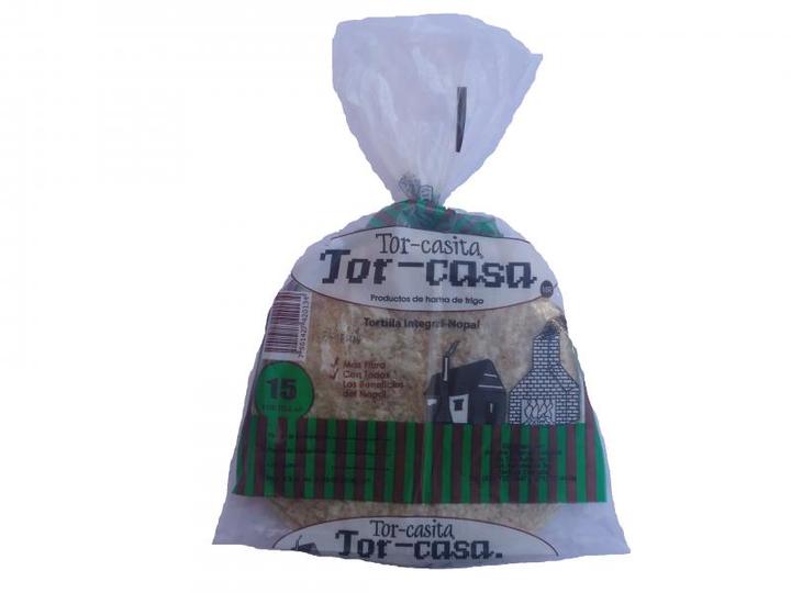 Tor- Casita Tortillas Integrales Con Nopal 400 G