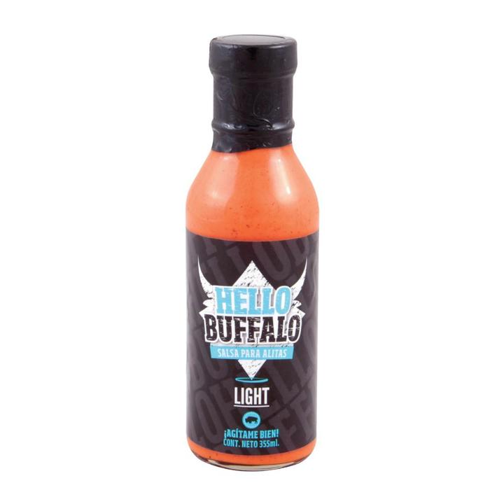 Hello Buffalo Salsa Para Alitas Light 355 Ml