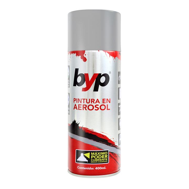 Byp Pintura En Aerosol Alquidálico Aluminio 1 Pz