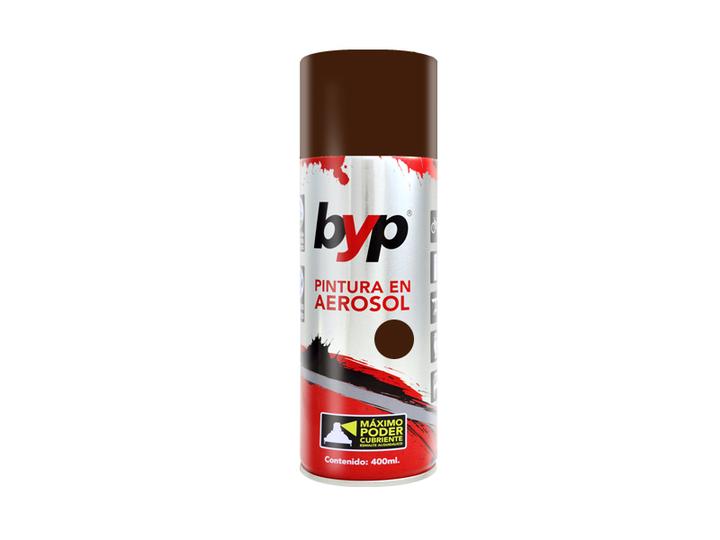 Byp Pintura En Aerosol Alquidálico Café Tabaco 1 Pz
