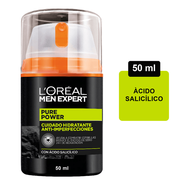 Crema Hidratante Pure Power 50 Ml