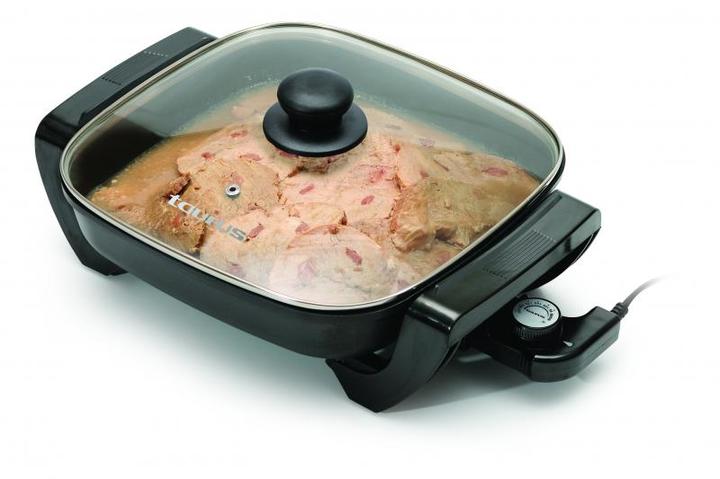 Sartén Eléctrica Con Tapa Taurus Odiseo 2.5 L 1500 W Negro 1 Pz