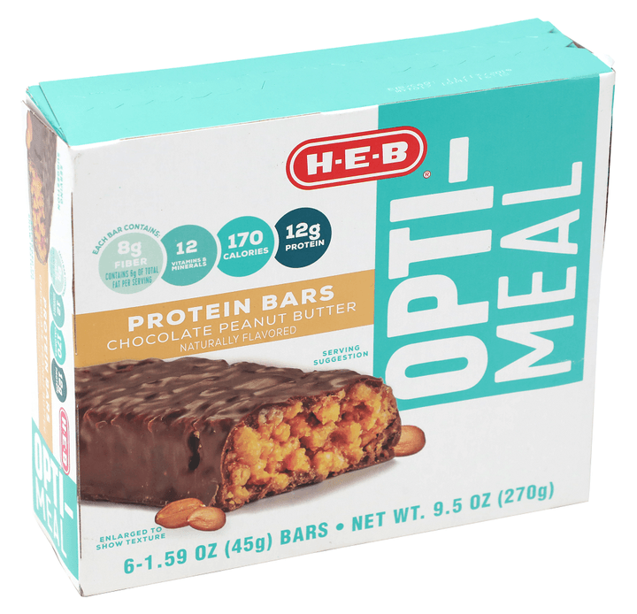 Barras Opti-Meal Chocolate 6 Pz