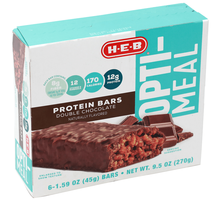 Barras Opti-Meal Doble Chocolate 6 Pz