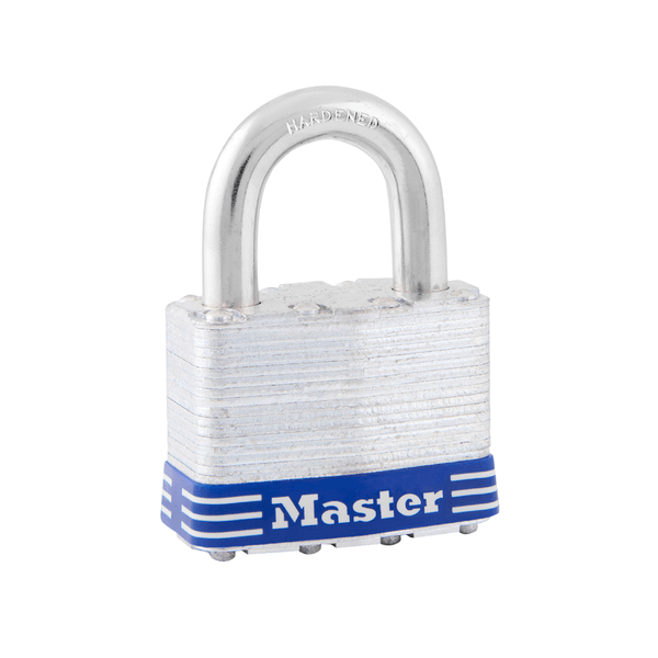 Master Lock Candado Laminado 51 Mm De Ancho Gancho Corto 5espd