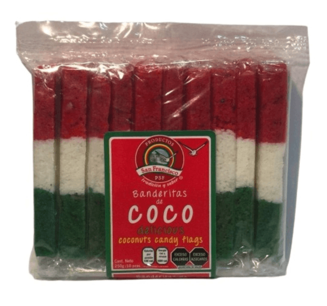 Admiro Banderitas Banderitas De Coco 0.25 G
