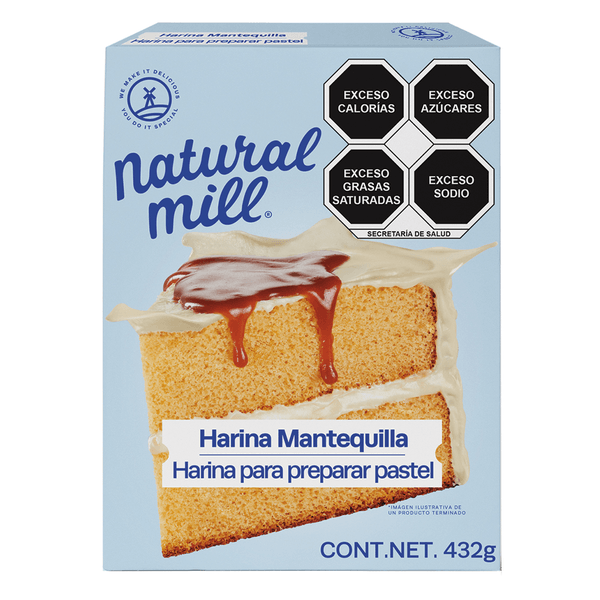 Harina P/Pastel Mantequilla Golden 468 G