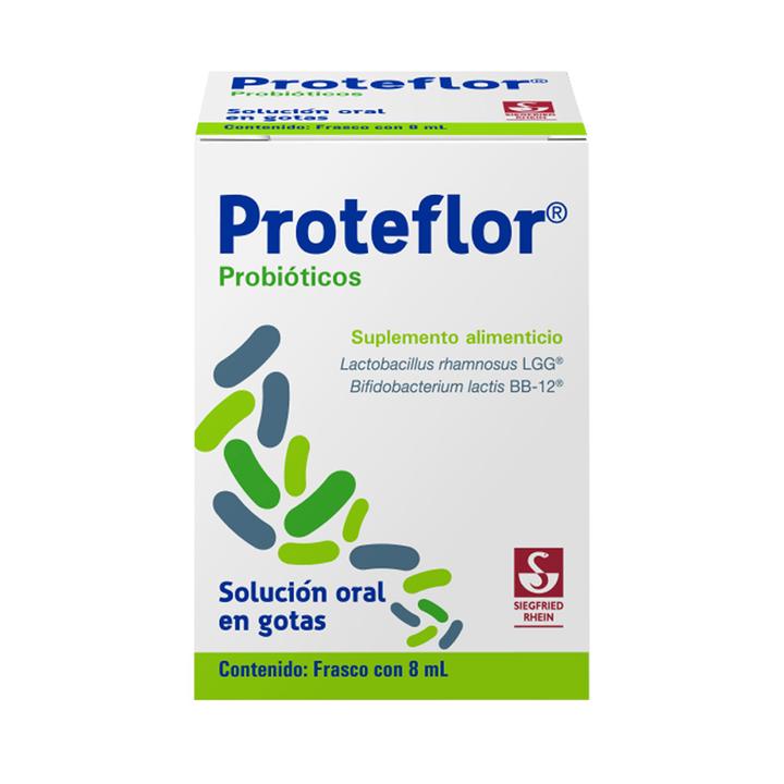 Proteflor Probióticos Solución Oral En Gotas 8 Ml